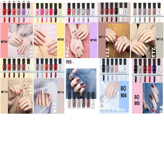 6 chai sơn móng tay maycreate nail màu - bán lẻ 1 chai