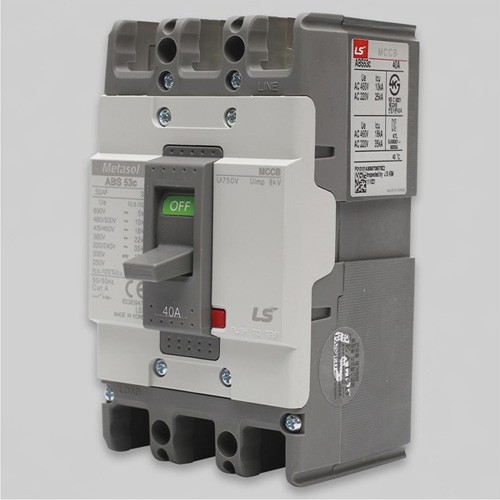 Cầu dao điện MCCB LS ABS53c 3P 22kA 15A, 20A, 30A, 40A, 50A