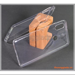 Ốp lưng dửo silicon trong suốt cho xiaomi redmi note 5 pro tặng kính cường lực