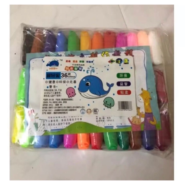 Đất nặn siêu nhẹ 36 màu