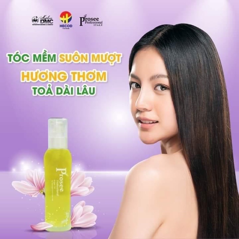 Tinh dầu dưỡng tóc prosee LEO DMC 80ml chuyên gia phục hồi hư tổn