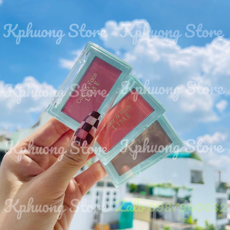 Phấn Má Hồng Đa Năng Lime Color & Face Single Blusher 4.5gr