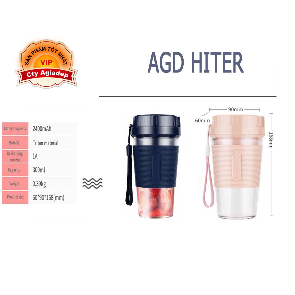 Cốc xay sinh tố đa năng, Tiện dụng đạt tiêu chuẩn hàng đầu Châu Âu- ADG Hiter
