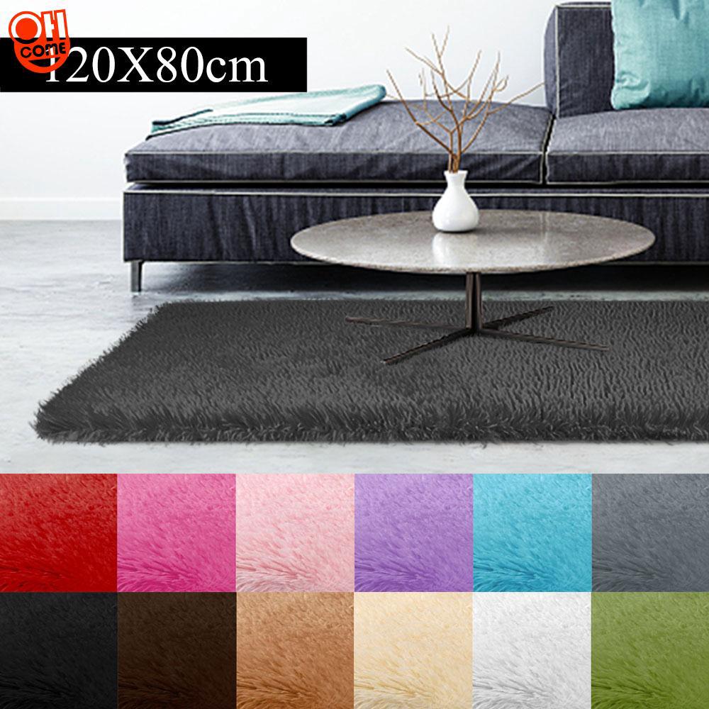 Thảm lông trải sàn nhiều màu khác nhau kích thước 120x80cm