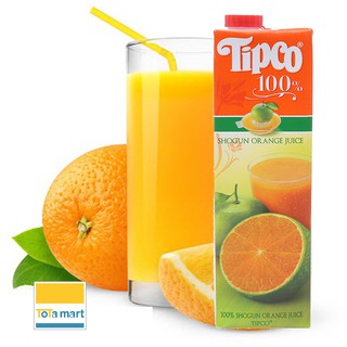 TIPCO nước ép cam 100% 1 lít. HSD T05,06/2021