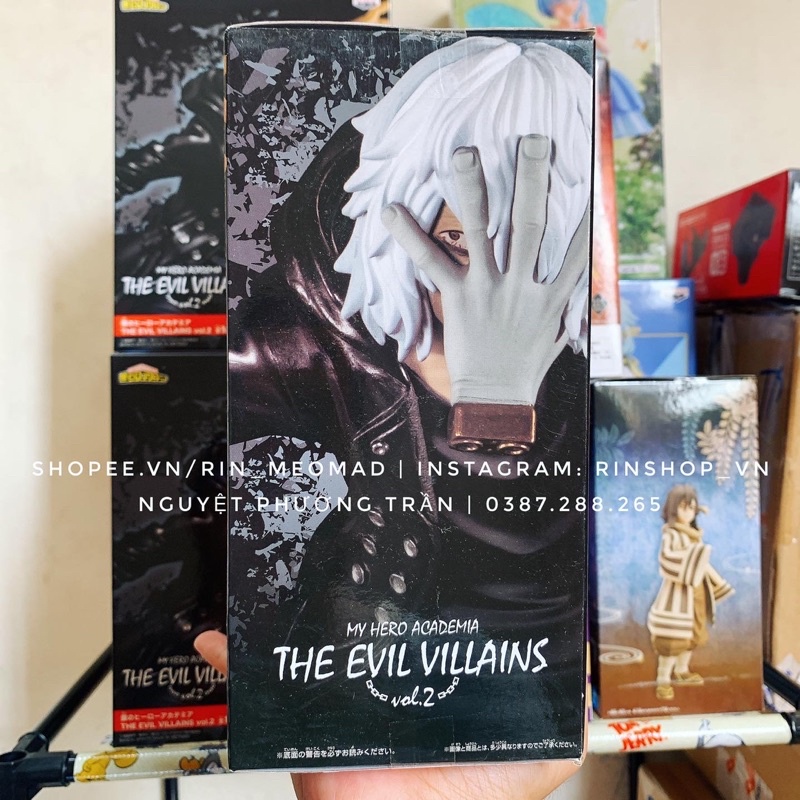 [BANPRESTO] Mô hình chính hãng The Evil Villains - My Hero Academia - Shigaraki Tomura Vol. 2