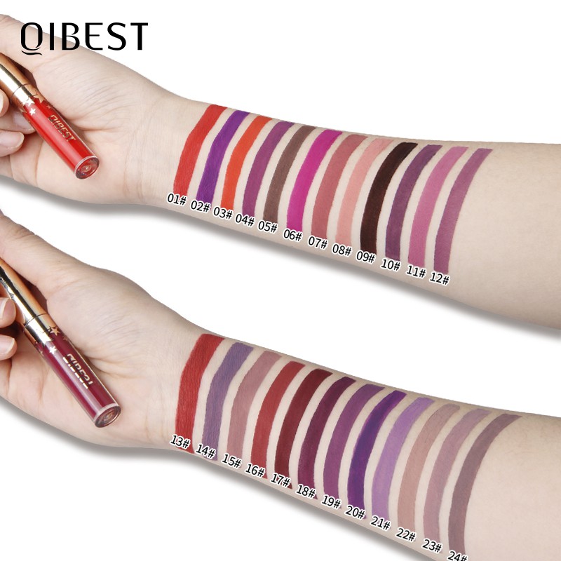 Son Môi Qibest Mini Chống Thấm Nước Và Lâu Trôi Cao Cấp 14.5g | BigBuy360 - bigbuy360.vn