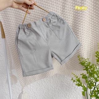 Quần Short kaki Linen bé trai