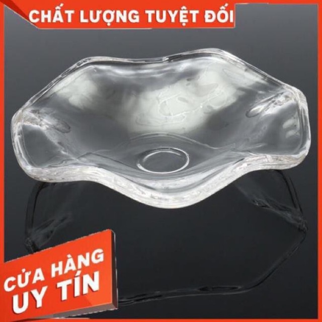 Giá hủy diệt -  Đĩa thuỷ tinh dùng cho đèn xông thuỷ tinh hoặc đèn sứ Bát Tràng nha!