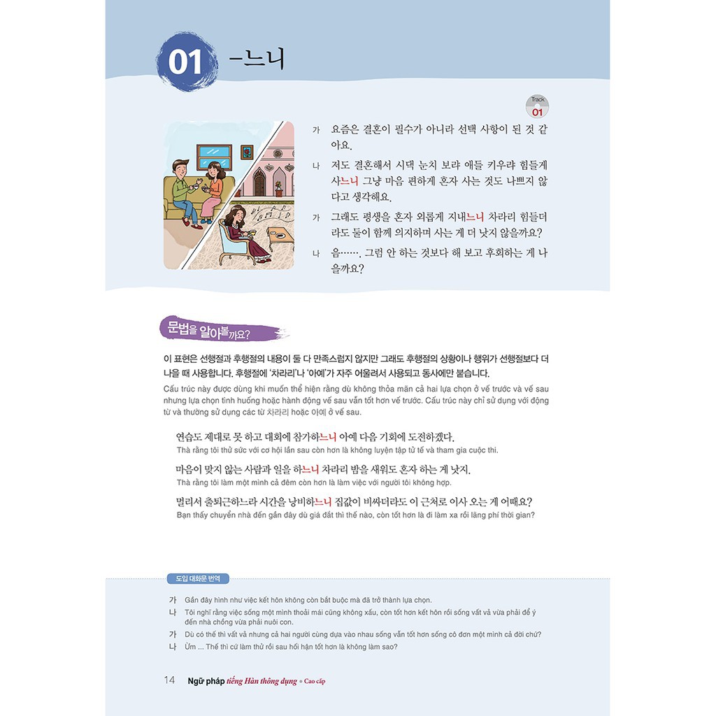 Sách - Ngữ Pháp Tiếng Hàn Thông Dụng - Cao Cấp