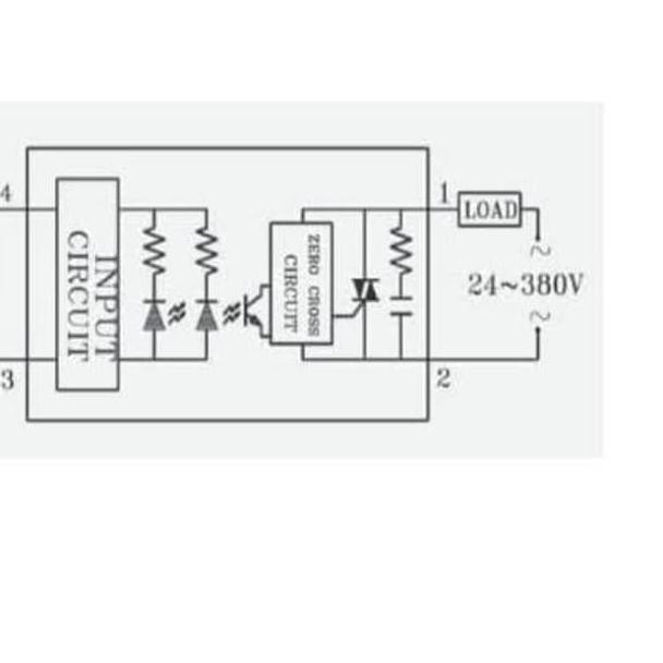 Rơ Le Bán Dẫn Fotek Ssr-40Da 40a Ac 3-32vdc / 24-380v