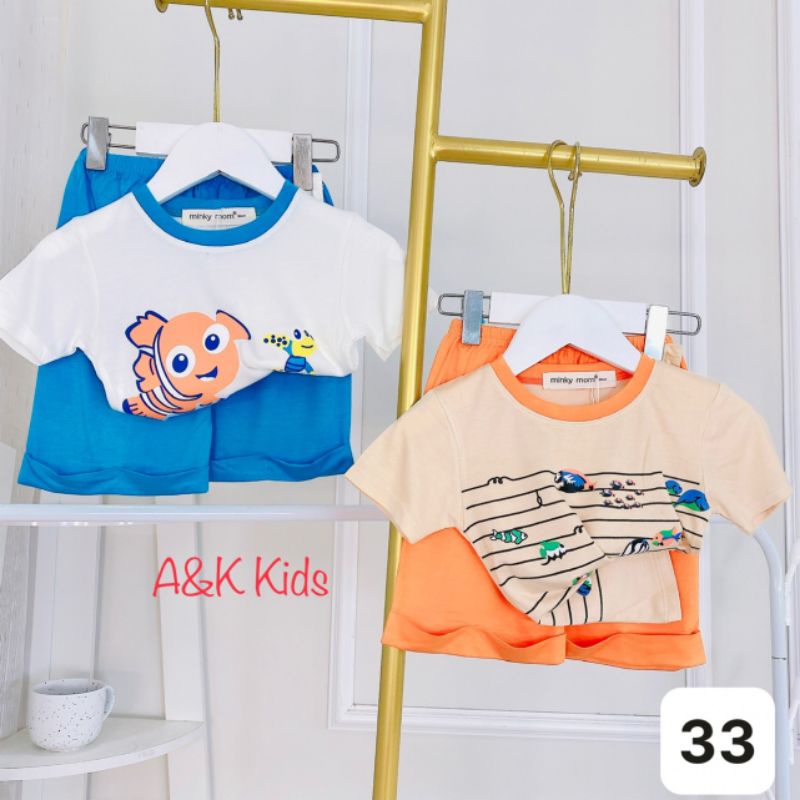 BỘ MINKY MOM LOẠI 1 BÉ TRAI SIZE 8-18KG