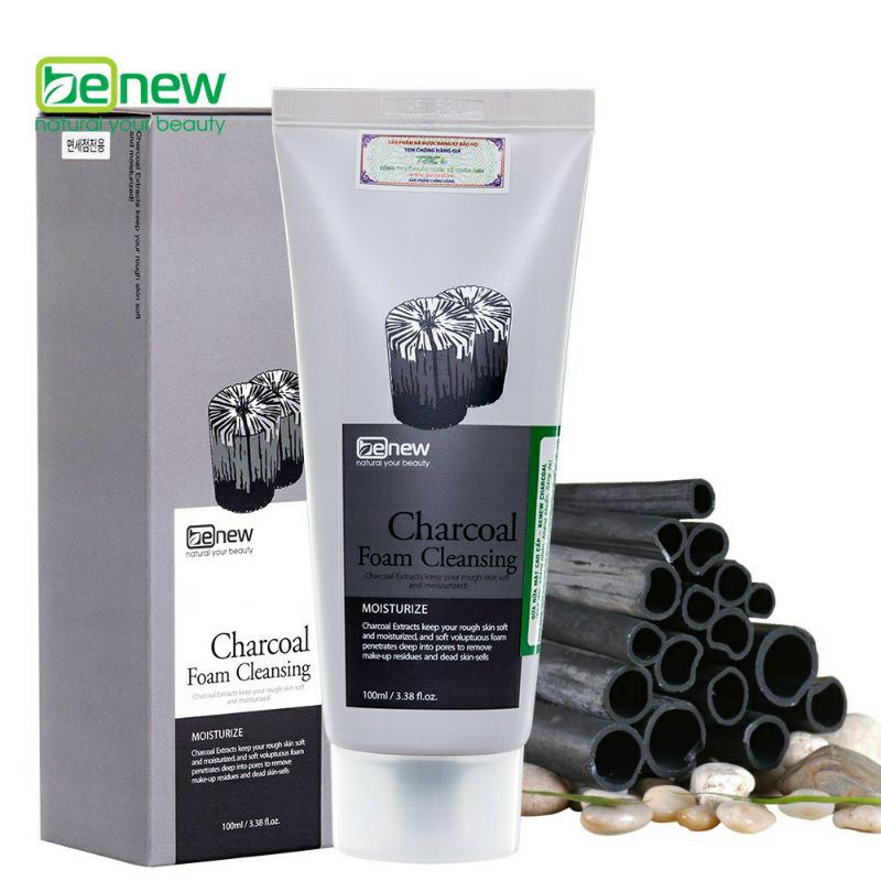 Sữa rửa mặt than hoạt tính Benew | BigBuy360 - bigbuy360.vn