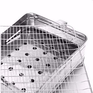Lò nướng than inox loại lớn