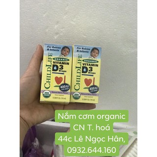 Vitamin D3 Hữu Cơ Childlife
