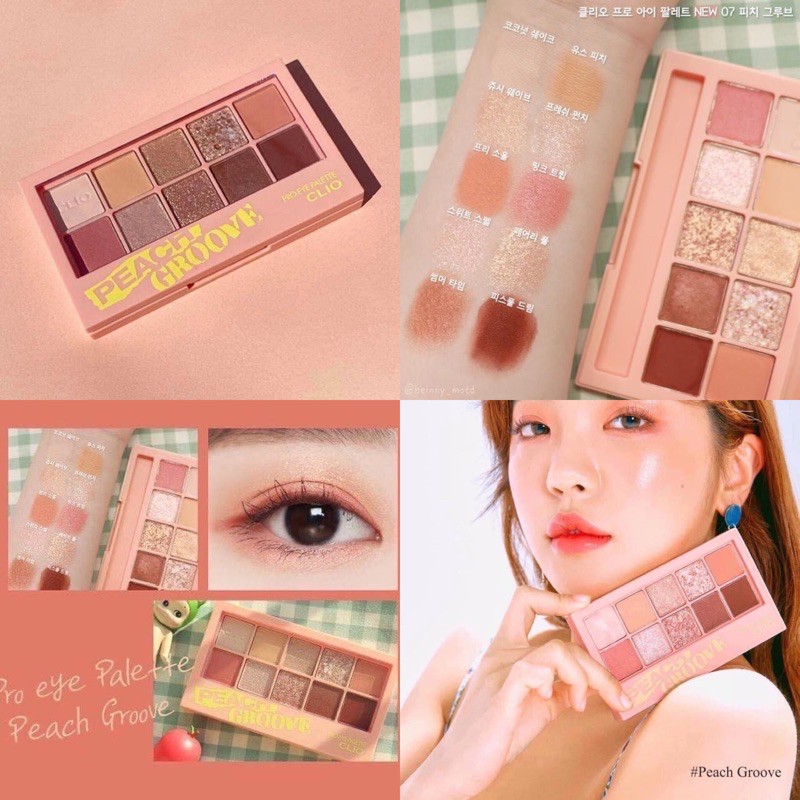 Bảng Mắt 10 Ô Clio Pro Eye Palette