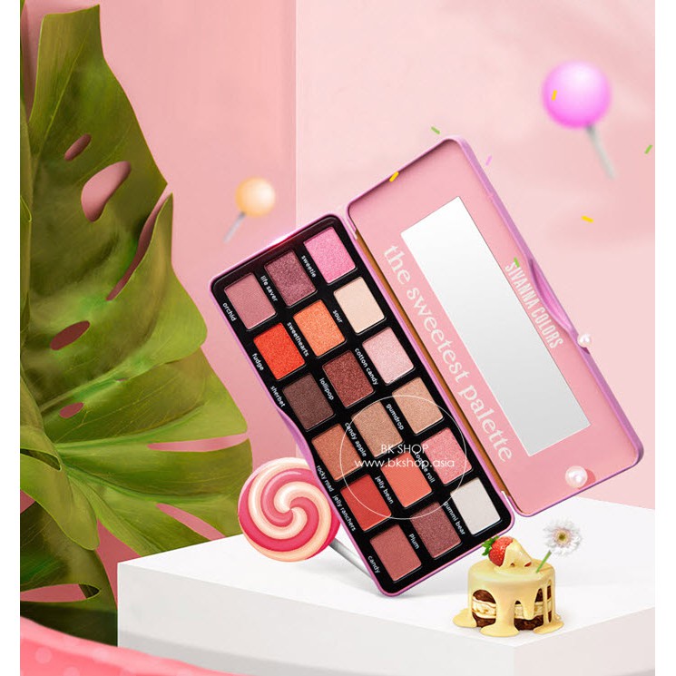 [ Auth Thái ] Bảng phấn mắt 18 ô SIVANNA COLORS Sweetest Palete HF7006 | BigBuy360 - bigbuy360.vn