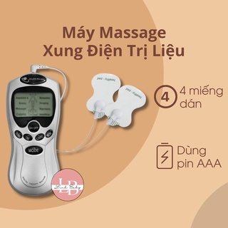 Máy Massage Xung Điện Trị Liệu 4 Miếng Dán