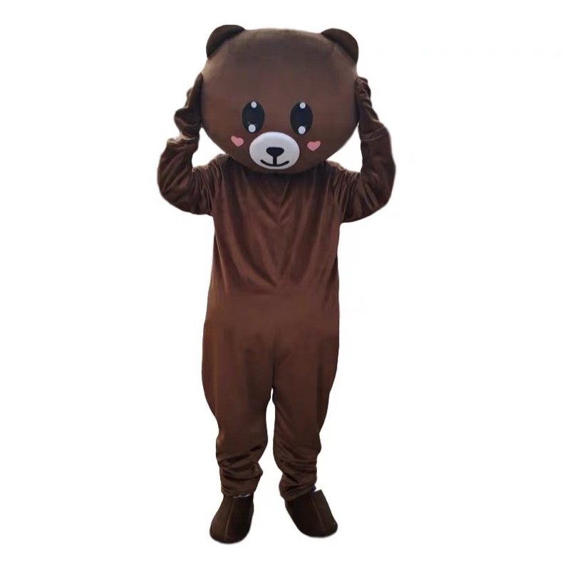 MASCOT GẤU LẦY CỠ ĐẦU NHỎ