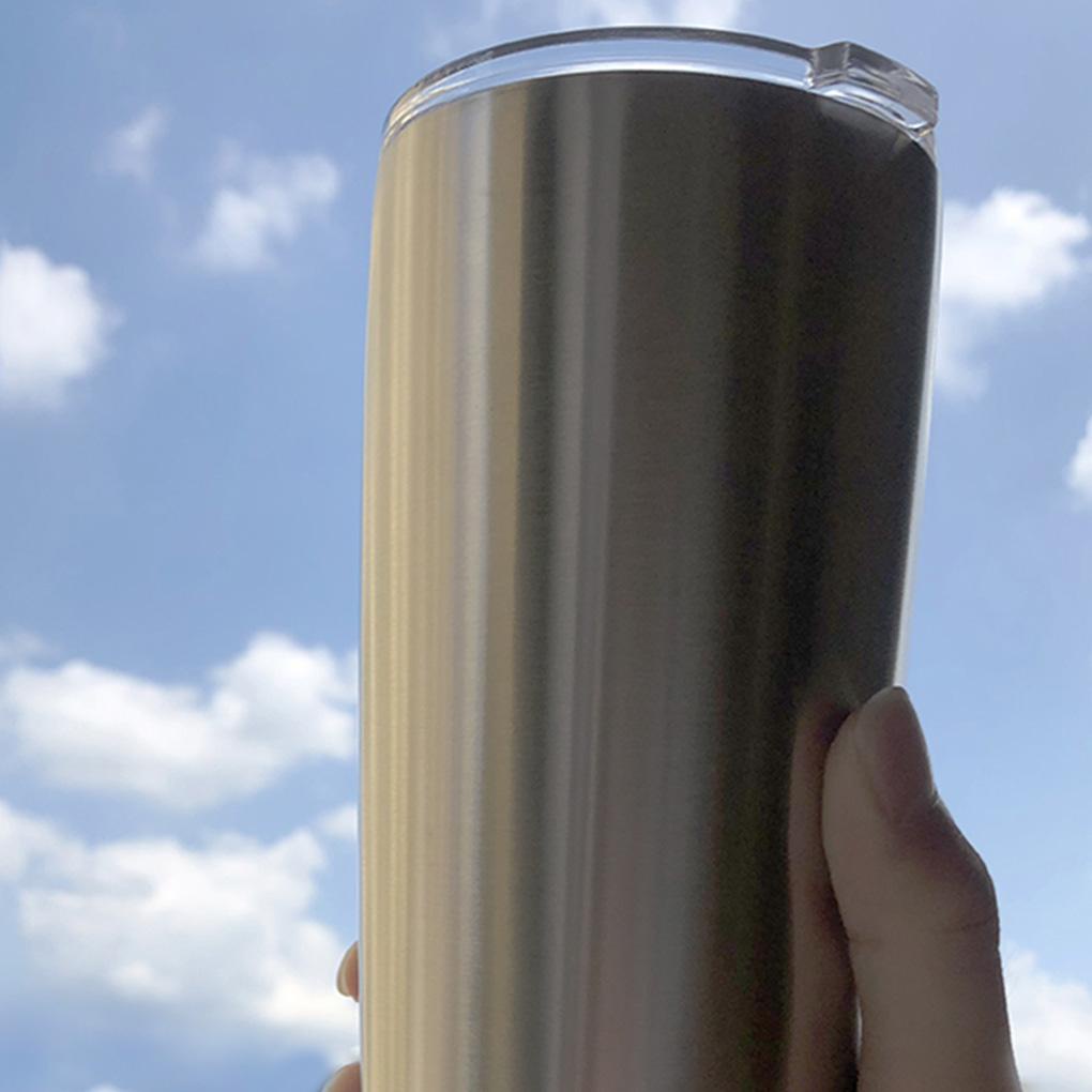 Cốc Đựng Cà Phê Cách Nhiệt Bằng Thép Không Gỉ Hai Lớp 20oz Có Nắp Đậy
