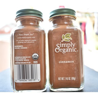 Bột quế hữu cơ Simply Organic
