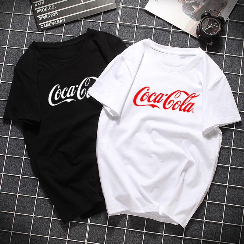 Áo Thun 100% Cotton Nguyên Chất Tay Ngắn In Hình Lon Pepsi Cola Thời Trang Unisex