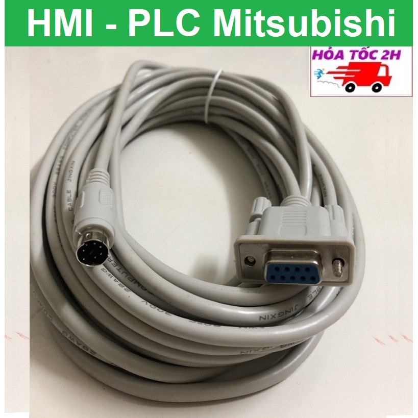 Cáp kết nối HMI Mitsubishi GOT1000 với PLC Mitsubishi