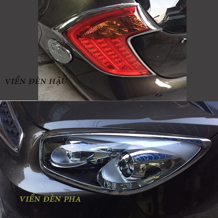 Viền Đèn Pha Hậu Xe Kia Morning 2012 đến 2020