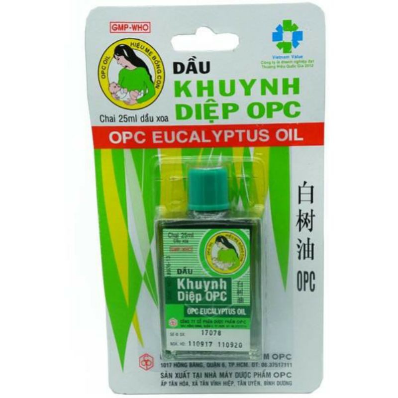 DẦU KHUYNH DIỆP OPC 25ML - 1 chai