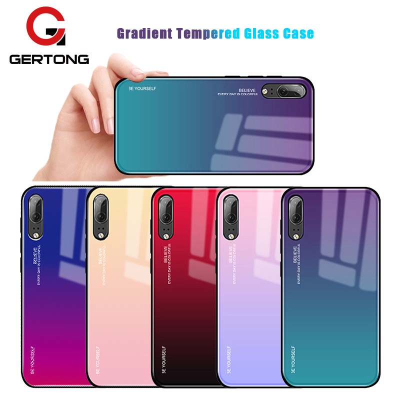 Ốp lưng kính cường lực cho Huawei P20 Pro Lite Nova 3i Mate 20 lite Nova 2i