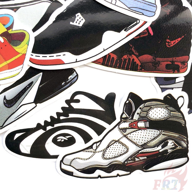 ❉ Sports Shoes - Fashion Brand Series 02 Stickers ❉ 60Pcs/Set DIY Luggage Laptop Skateboard Doodle Stickers