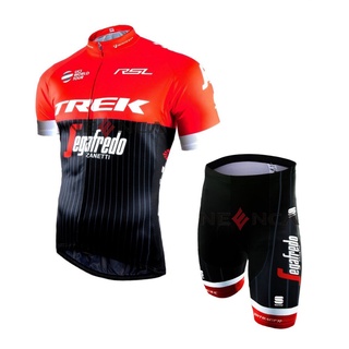 Bộ quần áo chạy xe đạp thể thao neenca trek red-difivbf002