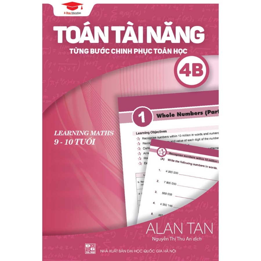 Sách - Toán Tài Năng - Từng Bước Chinh Phục Toán Học 4B