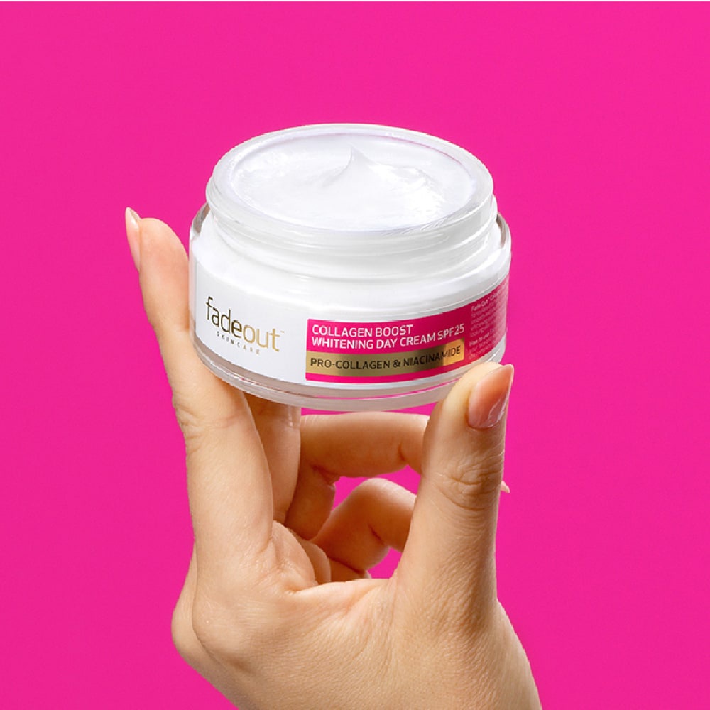 Kem Dưỡng Fadeout Trắng Da Bổ Sung Collagen Ban Ngày Collagen Boost Whitening Day Cream SPF25 50ml