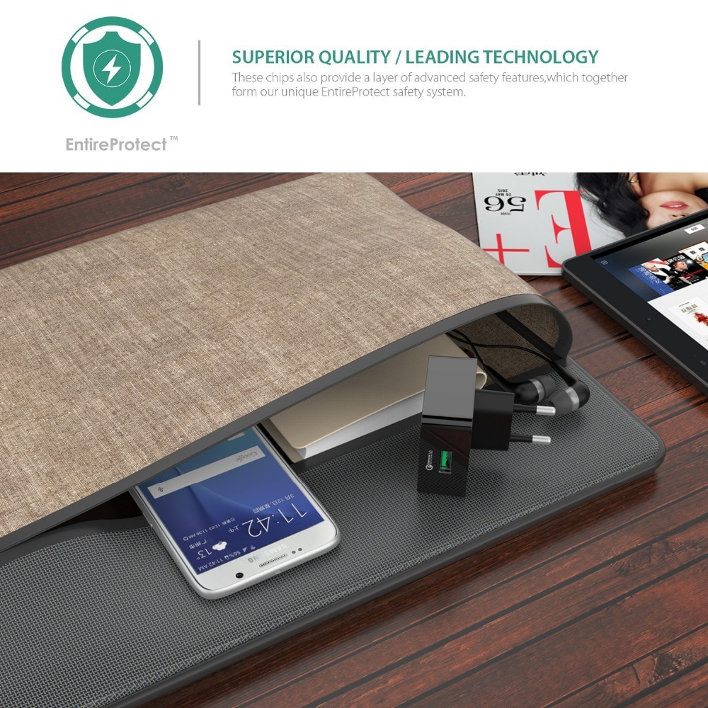 Củ Sạc Nhanh Orico Qc2.0 / Qc3.0 18w Cho Samsung S5 S6 Lg G4 Xiaomi Chất Lượng Cao
