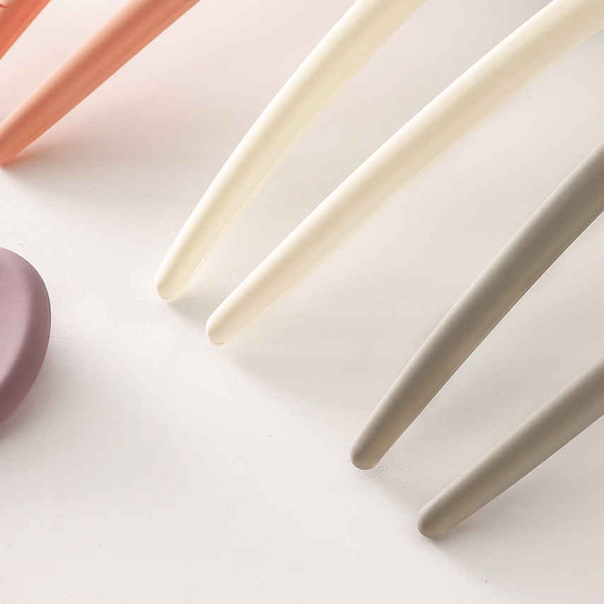 Trâm cài tóc hình chữ U màu kẹo ngọt phong cách nữ tính Hàn Quốc