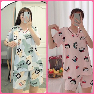 Bộ bầu lửng sau sinh mặc nhà, chất vải mềm, phong cách thời trang, trẻ trung, năng động