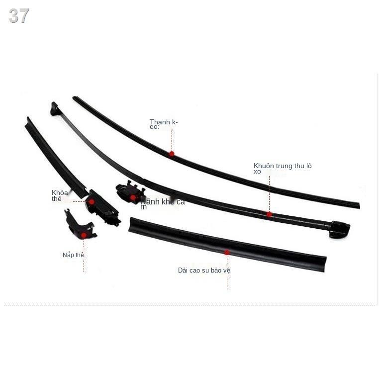 KChangan Taurus CS35 Uno S460 Auchan Bread Car Wiper Blade Lưỡi gạt mưa không xương phổ quát