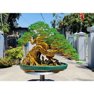 Dây nhôm mạ màu làm bonsai handmade! cuộn 500g loại1mm