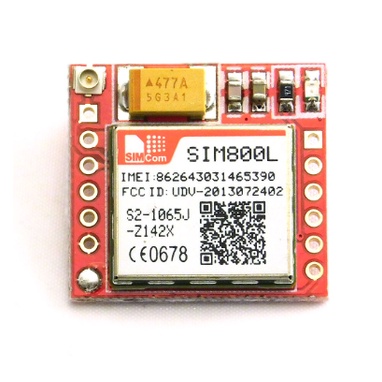 Mạch module SIM 800L -Module Sim 800A MINI GPRS MICROSIM + 1 anten rời cho khả năng bắt sóng mạnh hơn