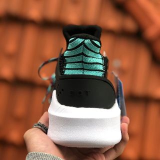 BIG SALE giày eqt đen xanh