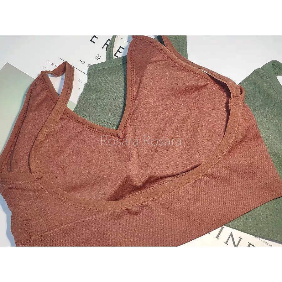 Áo bra vân nâng ngực hở lưng Rosara B32 | BigBuy360 - bigbuy360.vn