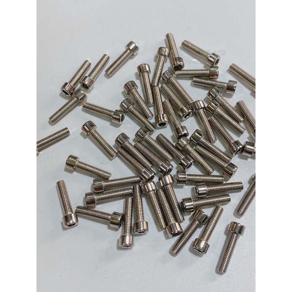 Ốc bulong 5li20 5li2 phân đầu lục giác chất liệu Inox không gỉ thông dụng nhiều loại xe #shoptemsi