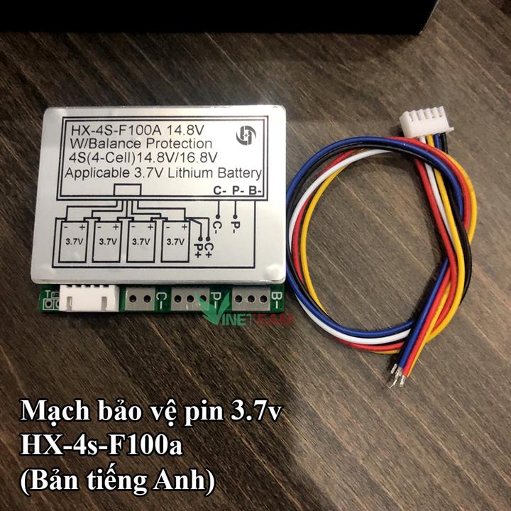 Mạch sạc và xả cân bằng pin Lifepo4 4s-100A