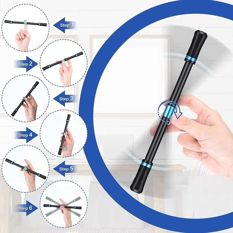 Bút Xoay 12 Chòm Sao Có Đèn LED Giúp Giảm Căng Thẳng