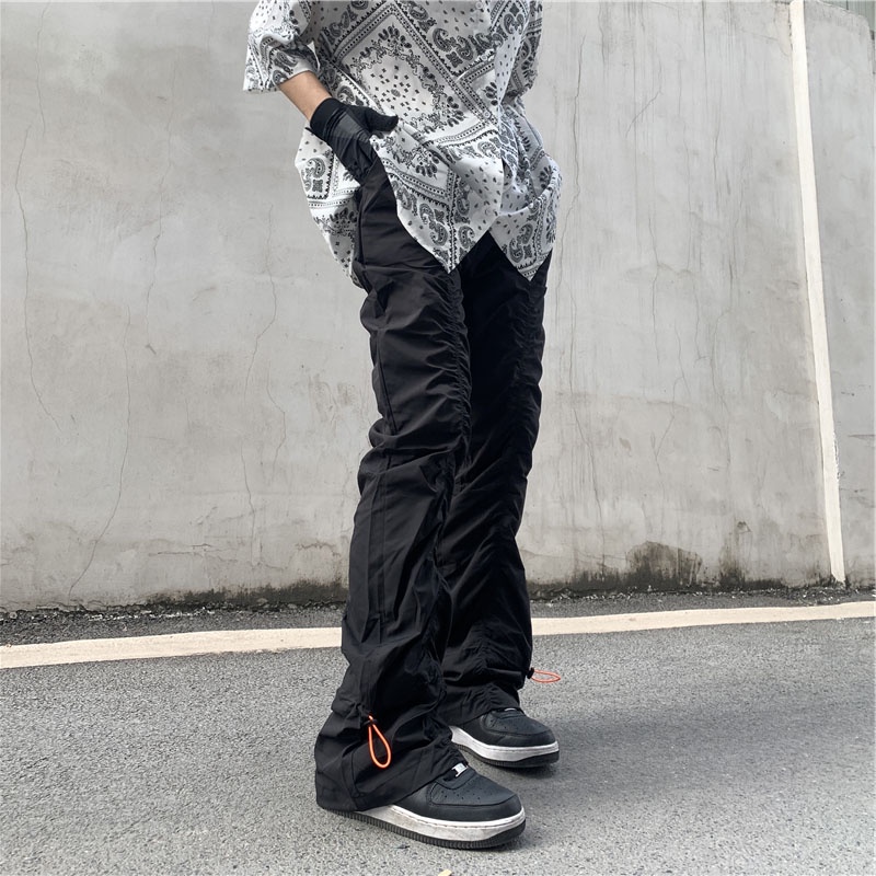 Quần Cargo thiết kế FOG phối dây rút 2 bên phong cách Streetwear, Quần Thiết Kế Độc Lạ Phong Cách Đường Phố