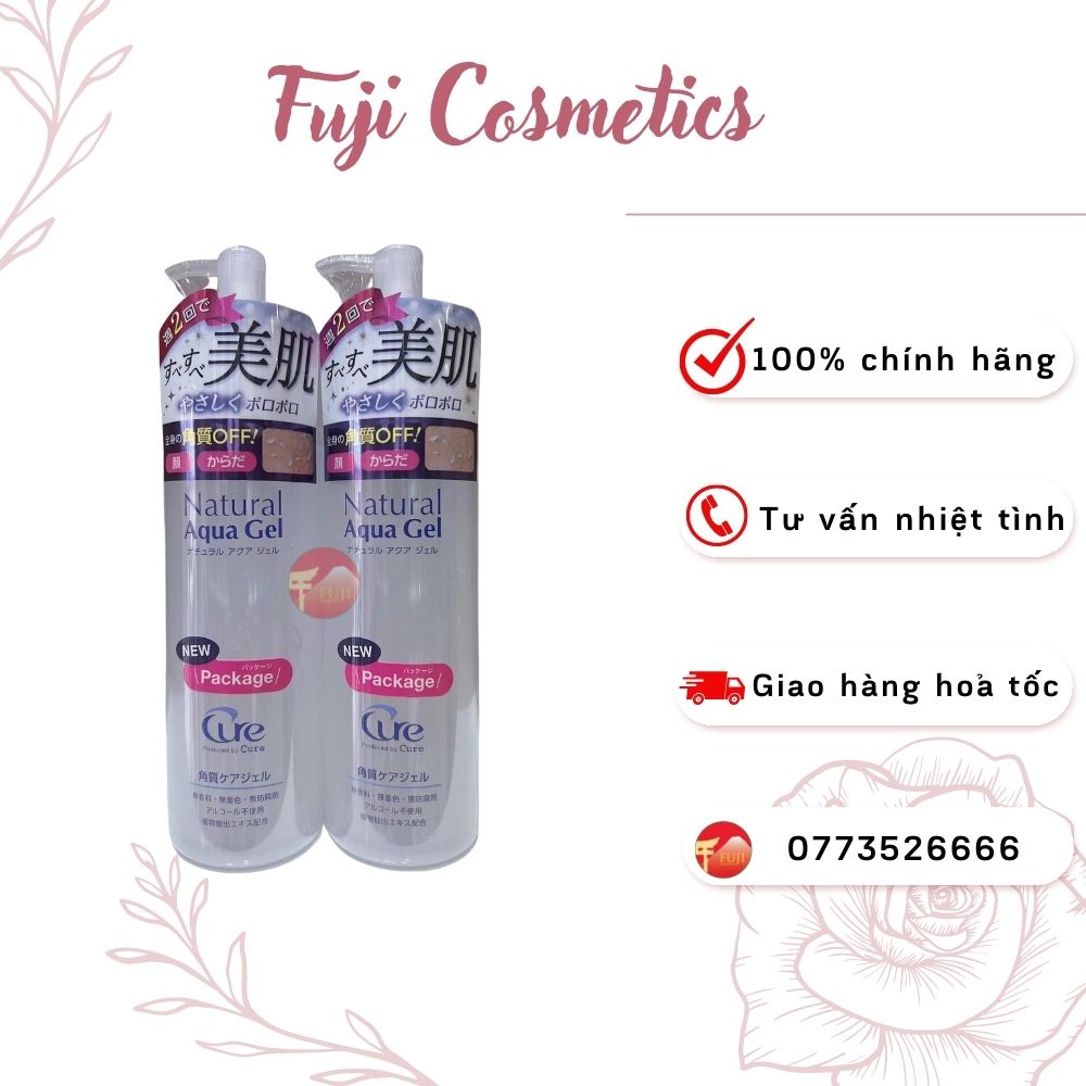 Gel Tẩy Tế Bào Chết Cure Natural Aqua Gel Nhật Bản 250g