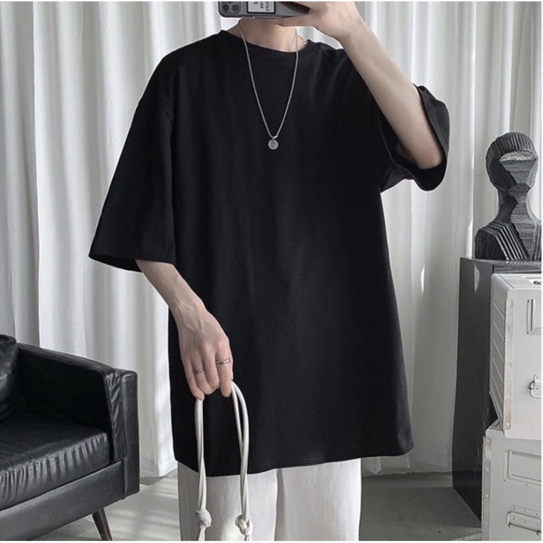 Áo thun trơn Dhclothes tay lỡ nam nữ - Áo phông trơn, oversize ,form rộng- đơn giản dễ phối đồ.