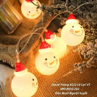 Đèn người tuyết Noel