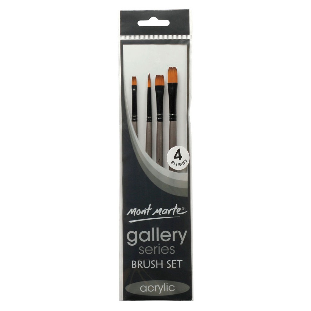 Bộ cọ vẽ màu acrylic Mont Marte Gallery Series Brush Set